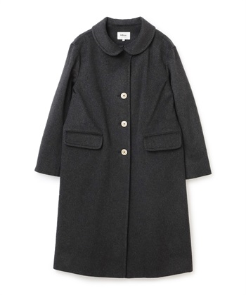 カシミヤAラインコート(ライトグレー-9号)