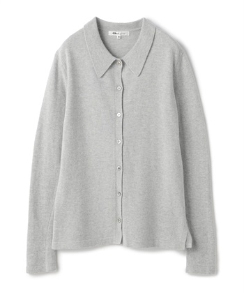【ECO】ニットシャツ(ライトグレー-9号)
