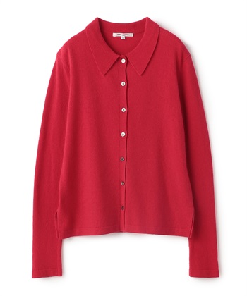 【ECO】ニットシャツ(レッド-9号)