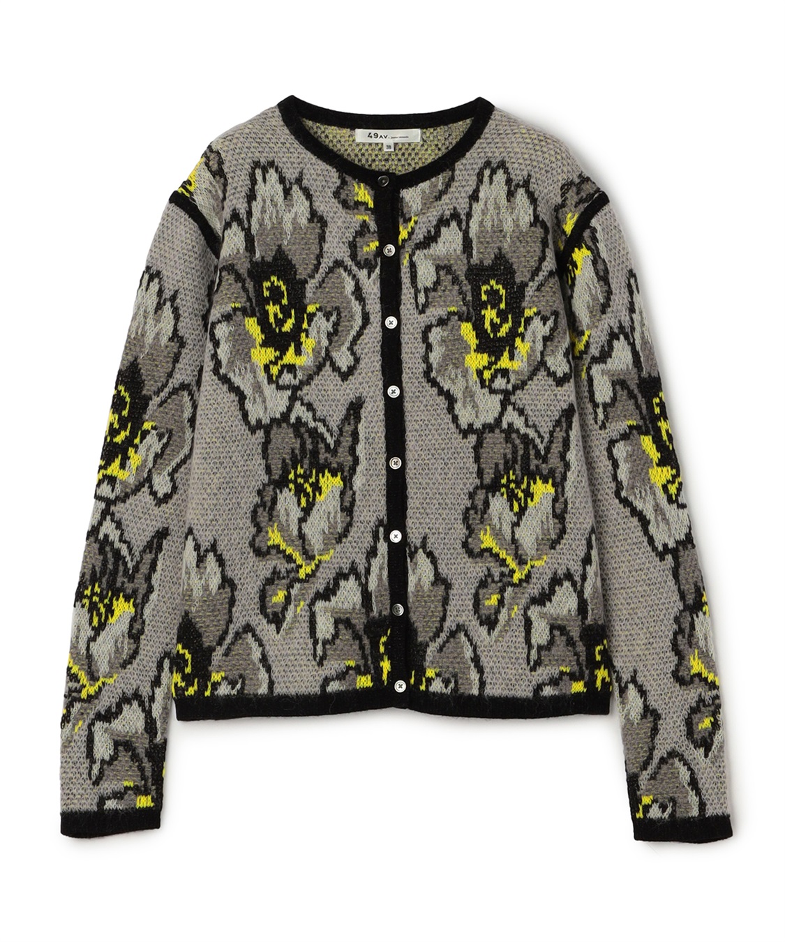 TIME SALE】フラワー柄ニットカーディガン 49AV JUNKO SHIMADA