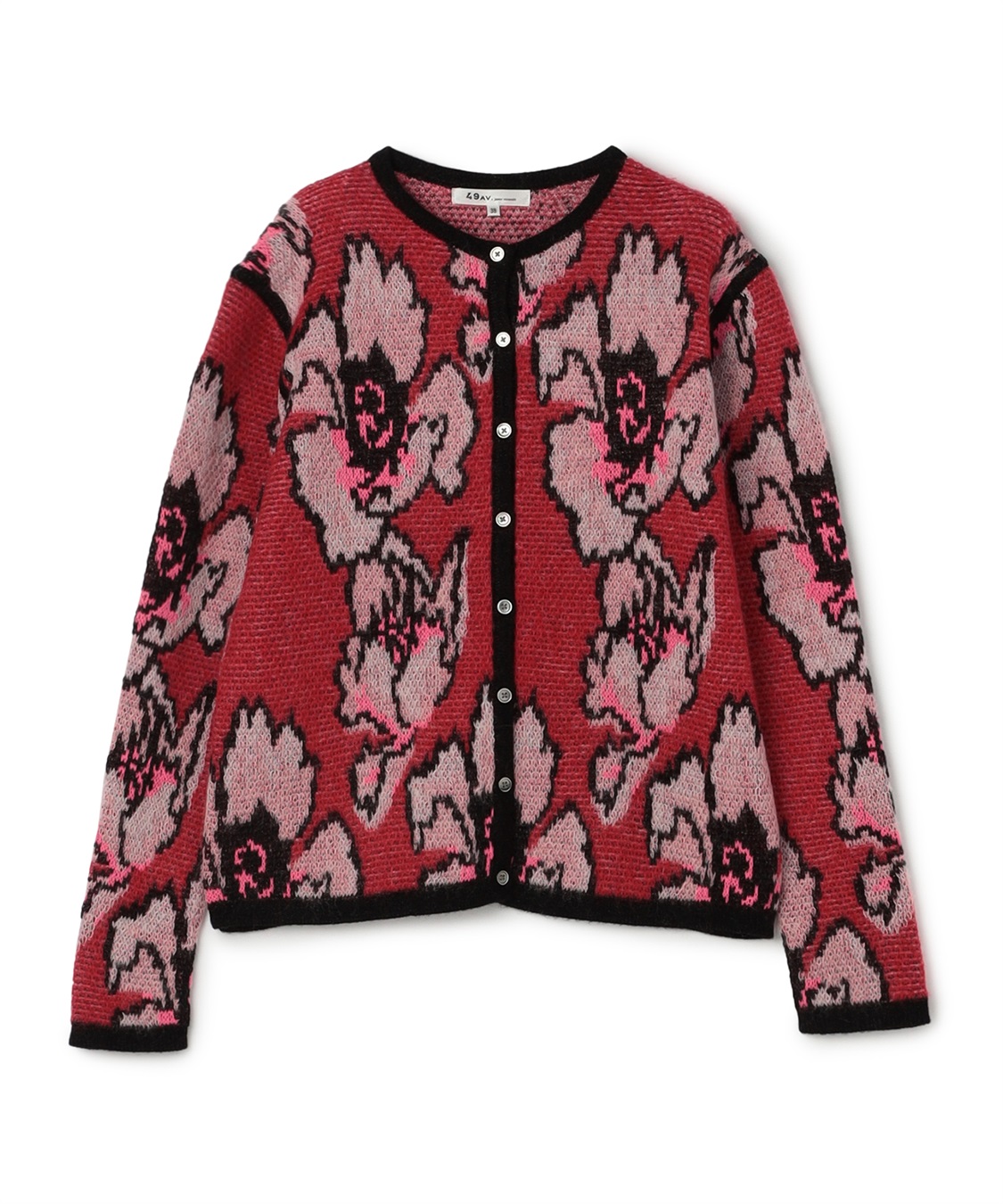 49AV JUNKO SHIMADA フラワー柄ニットカーディガン_variation_2