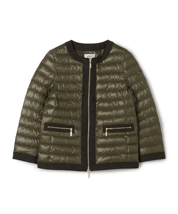 切り替えインナーダウン(カーキ-9号)