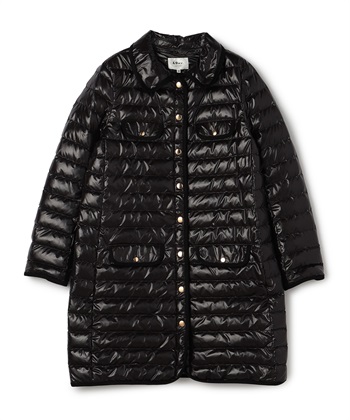 ロング丈インナーダウン(ブラック-9号)