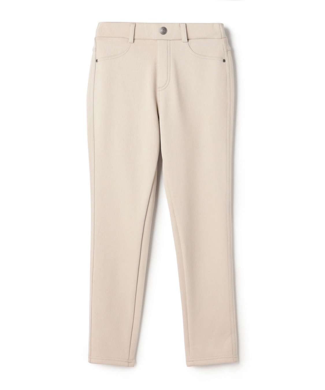 CROSS FUNCTION 【メディア掲載】なめらかな肌ざわり  裏起毛ストレッチイージーパンツ【CF/クロスファンクション】_variation_1