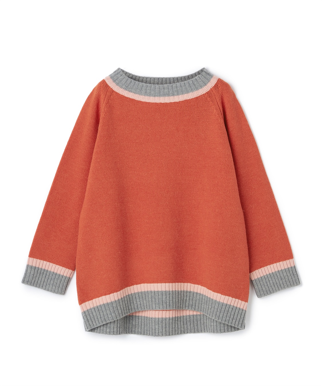 49AV JUNKO SHIMADA 【WEB限定】アルパカ配色ニットプルオーバー_variation_1