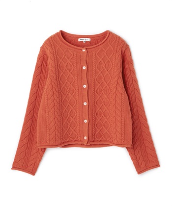 WEB限定】アルパカケーブルニットカーディガン 49AV JUNKO