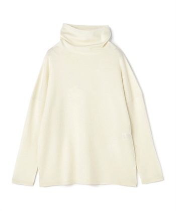 カシミアオフタートルニット(オフホワイト-9号)