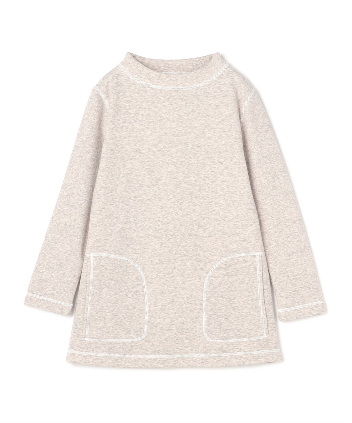 49AV JUNKO SHIMADA 配色ステッチ裏起毛チュニック_variation_1