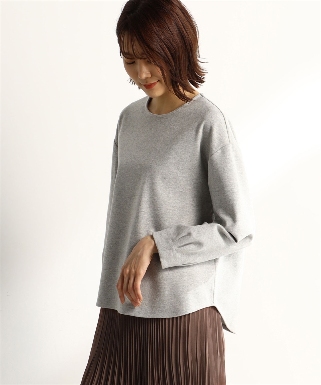 A/C DESIGN BY ALPHA CUBIC ボリュームスリーブプルオーバー_variation_1