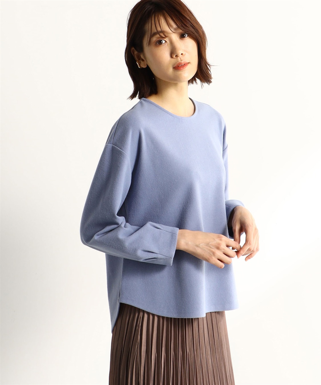A/C DESIGN BY ALPHA CUBIC ボリュームスリーブプルオーバー_variation_4