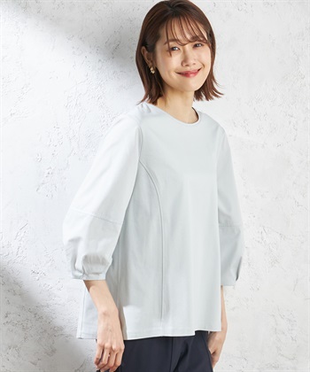 A/C DESIGN BY ALPHA CUBIC クーラータッチボリュームスリーブプルオーバー_variationthumb_2