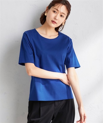 A/C DESIGN BY ALPHA CUBIC 【接触冷感】5分袖Tシャツ_variationthumb_4