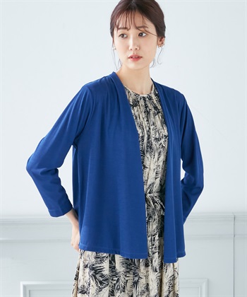 A/C DESIGN BY ALPHA CUBIC 【接触冷感】ショートカットソーカーディガン_variationthumb_4