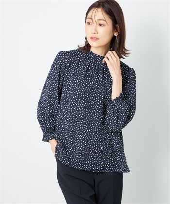 A/C DESIGN BY ALPHA CUBIC プリントシャーリングTブラウス_variationthumb_3