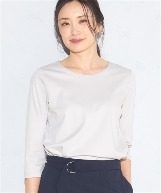SEEALL 七分袖カットソー 楽天市場】カットソー 七分袖（サイズ（S/M/L）4L）（トップス