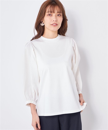 A/C DESIGN BY ALPHA CUBIC ボリュームスリーブプルオーバー_variationthumb_2