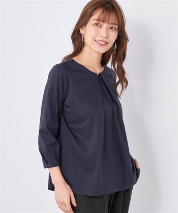 A/C DESIGN BY ALPHA CUBIC メタルバーTブラウス_variationthumb_3