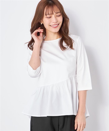 A/C DESIGN BY ALPHA CUBIC ペプラムギャザープルオーバー_variationthumb_2