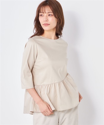 A/C DESIGN BY ALPHA CUBIC ペプラムギャザープルオーバー_variationthumb_3