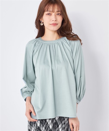 A/C DESIGN BY ALPHA CUBIC ギャザーネックプルオーバー_variationthumb_3