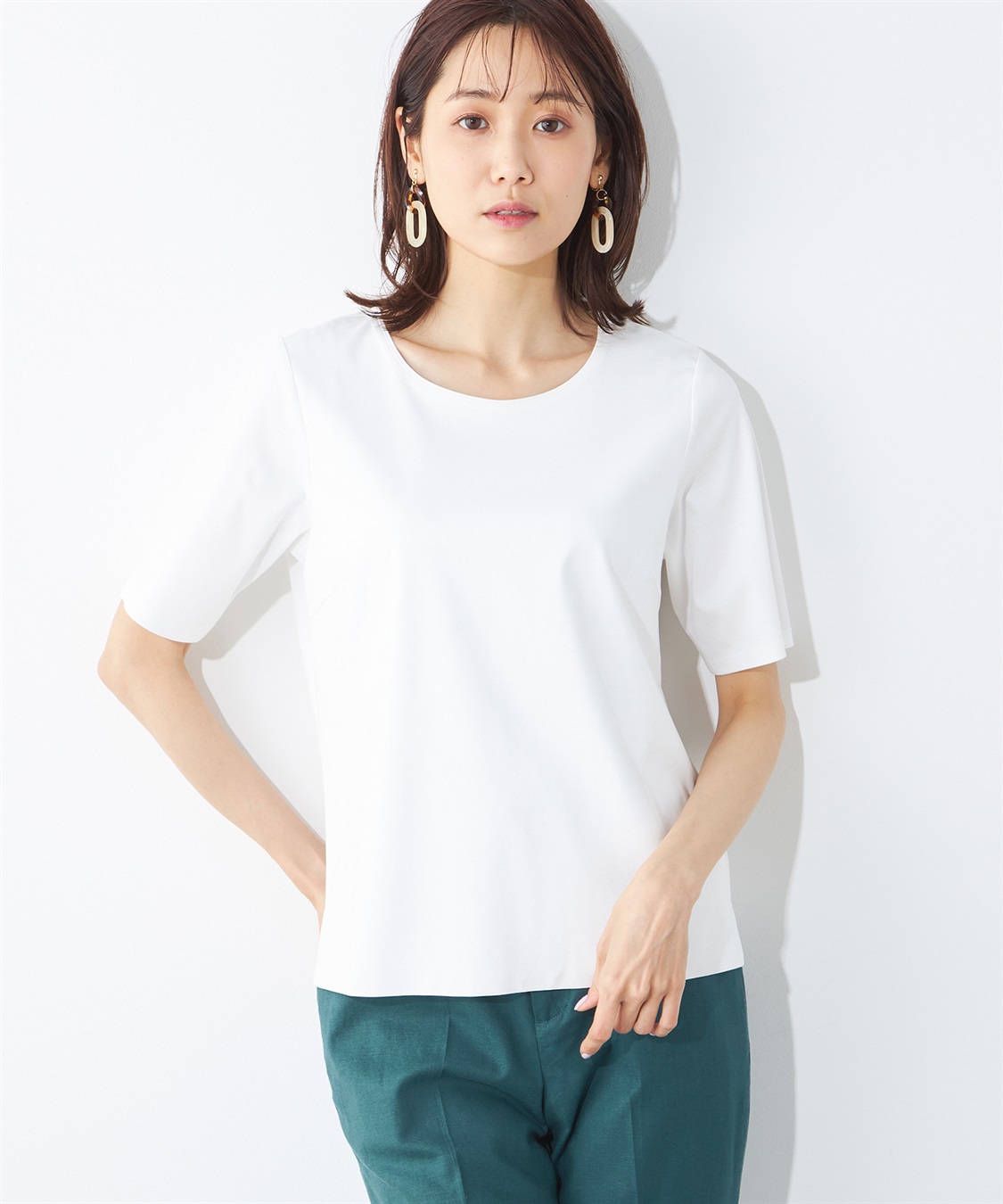 A/C DESIGN BY ALPHA CUBIC ダブルフロントTシャツ_main