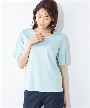 A/C DESIGN BY ALPHA CUBIC ダブルフロントカラーTシャツ_variationthumb_1