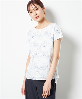 A/C DESIGN BY ALPHA CUBIC フロント刺繍プルオーバー_variationthumb_2