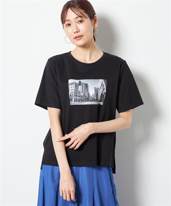 接触冷感】フォトプリントTシャツ A/C DESIGN BY ALPHA CUBIC