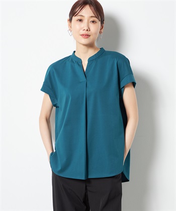 A/C DESIGN BY ALPHA CUBIC 【接触冷感】スキッパープルオーバー_variationthumb_3