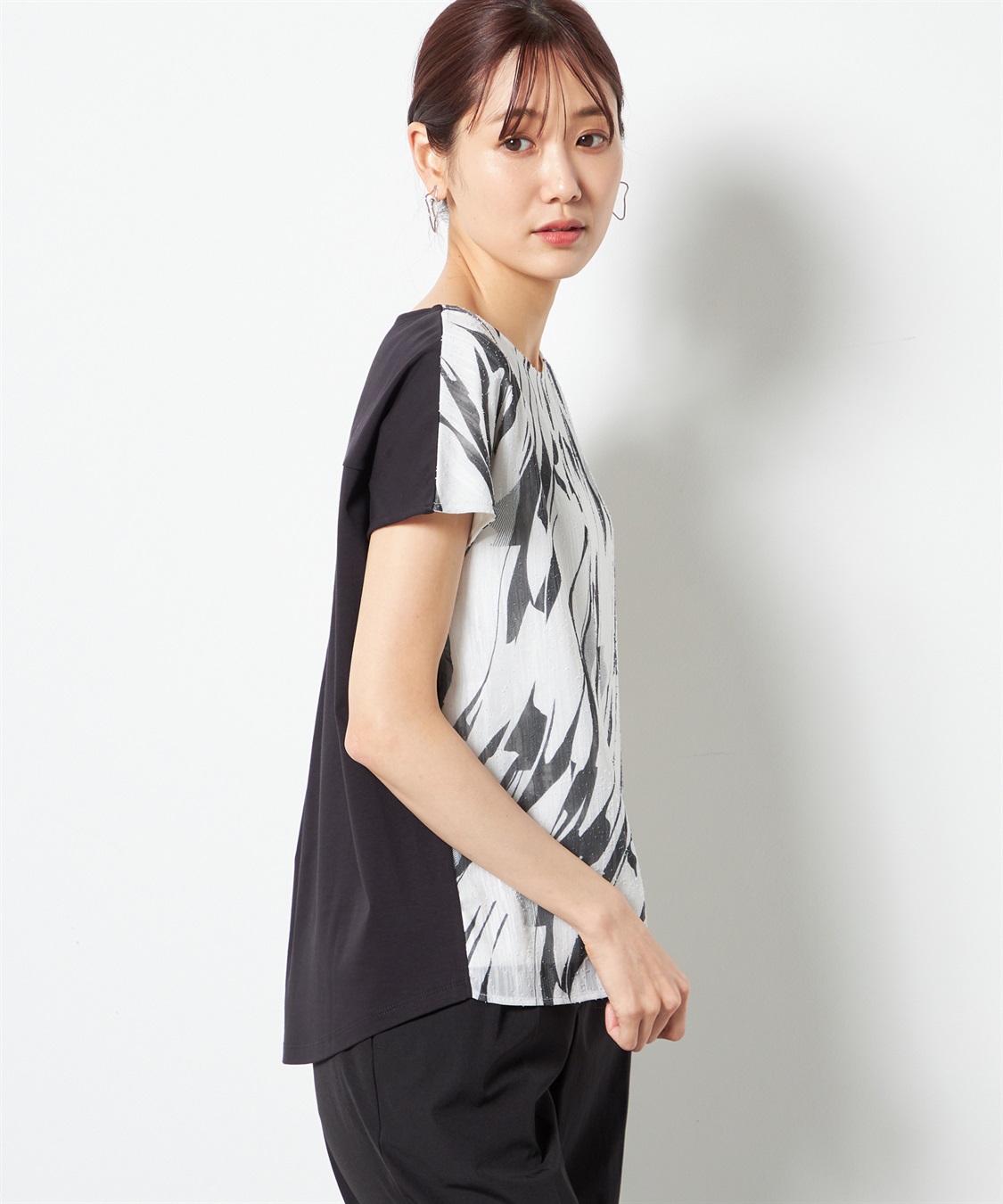 A/C DESIGN BY ALPHA CUBIC フロントプリントプルオーバー_variation_1