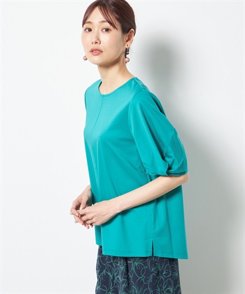 A/C DESIGN BY ALPHA CUBIC 【接触冷感】ツイストスリーブプルオーバー_variationthumb_3