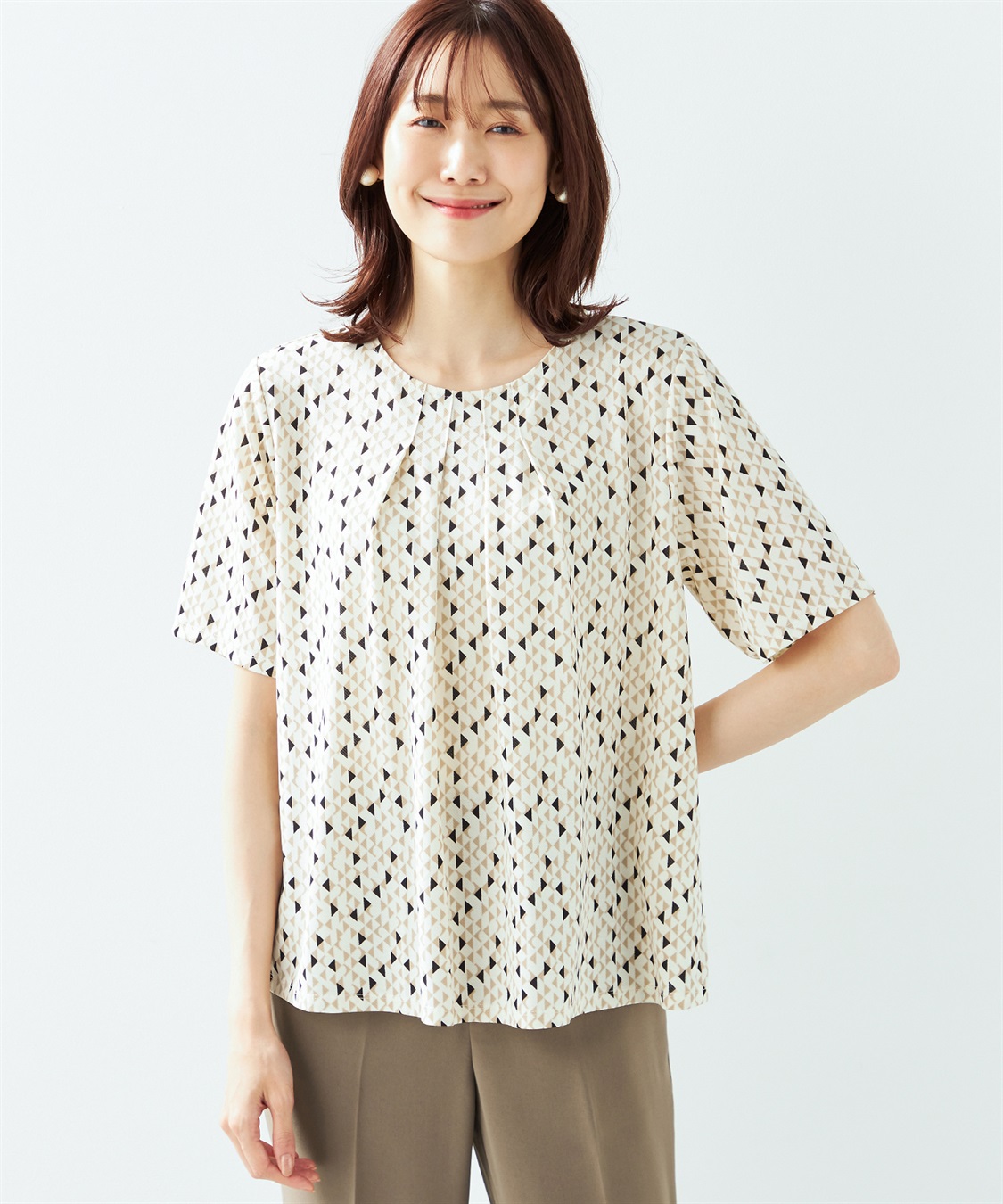 A/C DESIGN BY ALPHA CUBIC 【接触冷感】プリントプルオーバー_main