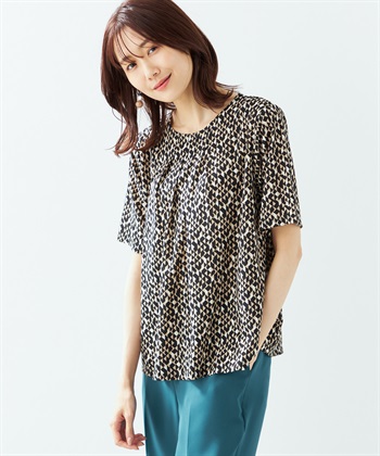 A/C DESIGN BY ALPHA CUBIC 【接触冷感】プリントプルオーバー_variationthumb_1