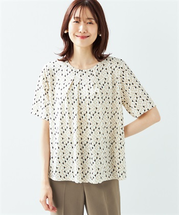 A/C DESIGN BY ALPHA CUBIC 【接触冷感】プリントプルオーバー_variationthumb_2