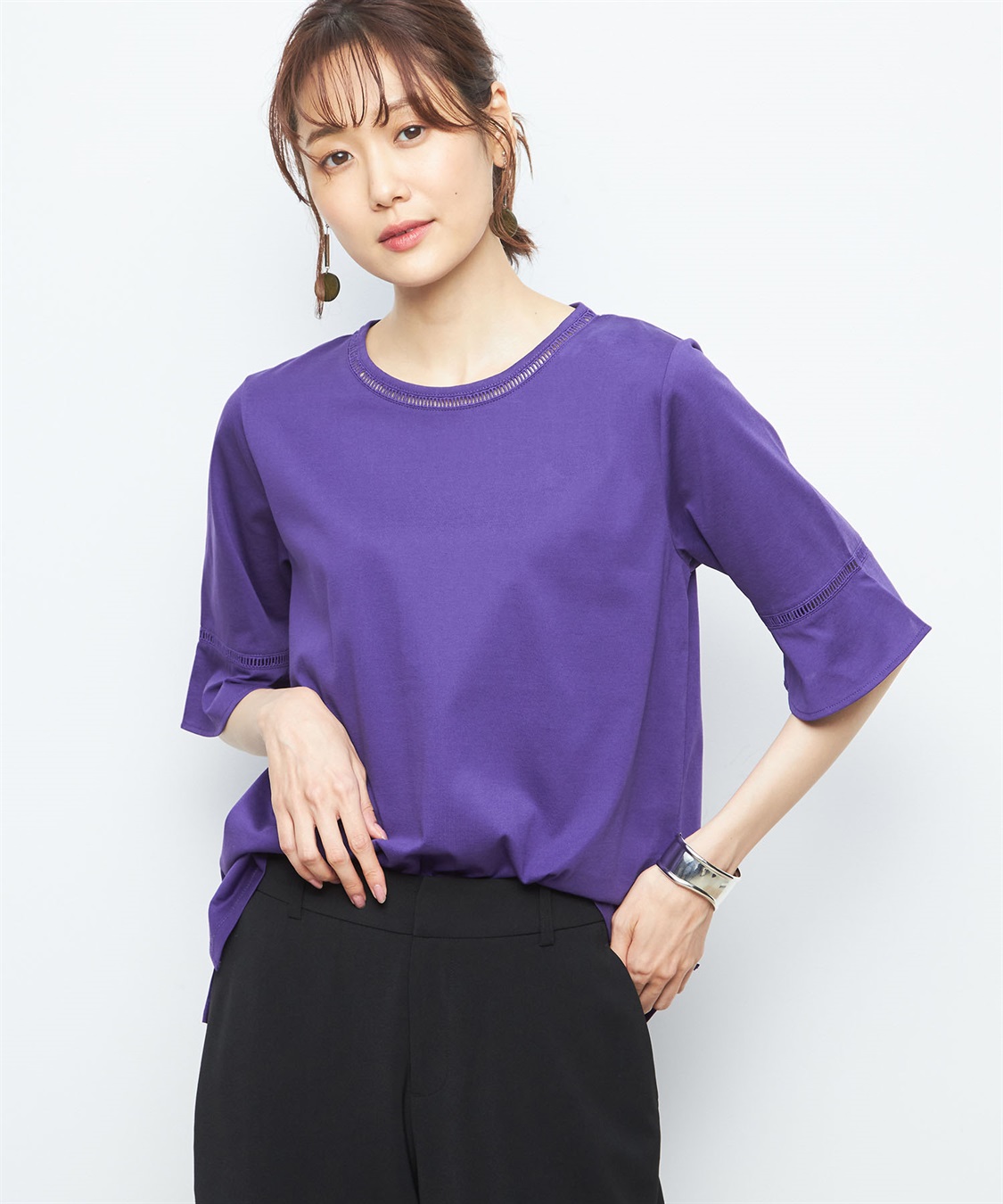 A/C DESIGN BY ALPHA CUBIC はしごレースプルオーバー_main