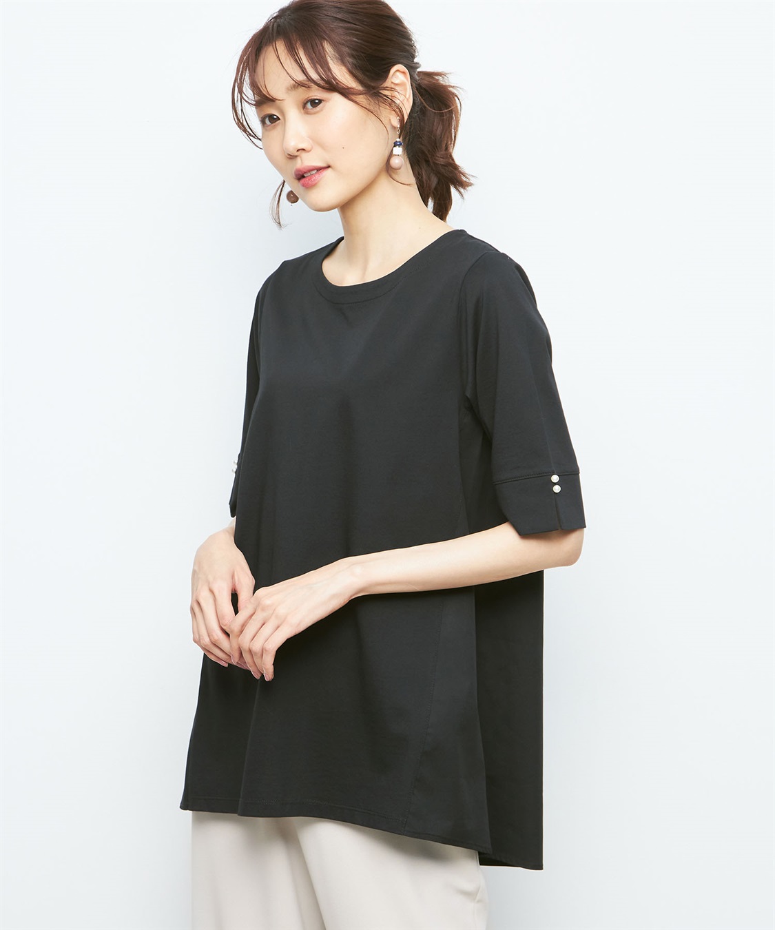 A/C DESIGN BY ALPHA CUBIC バックタックTシャツ_variation_1