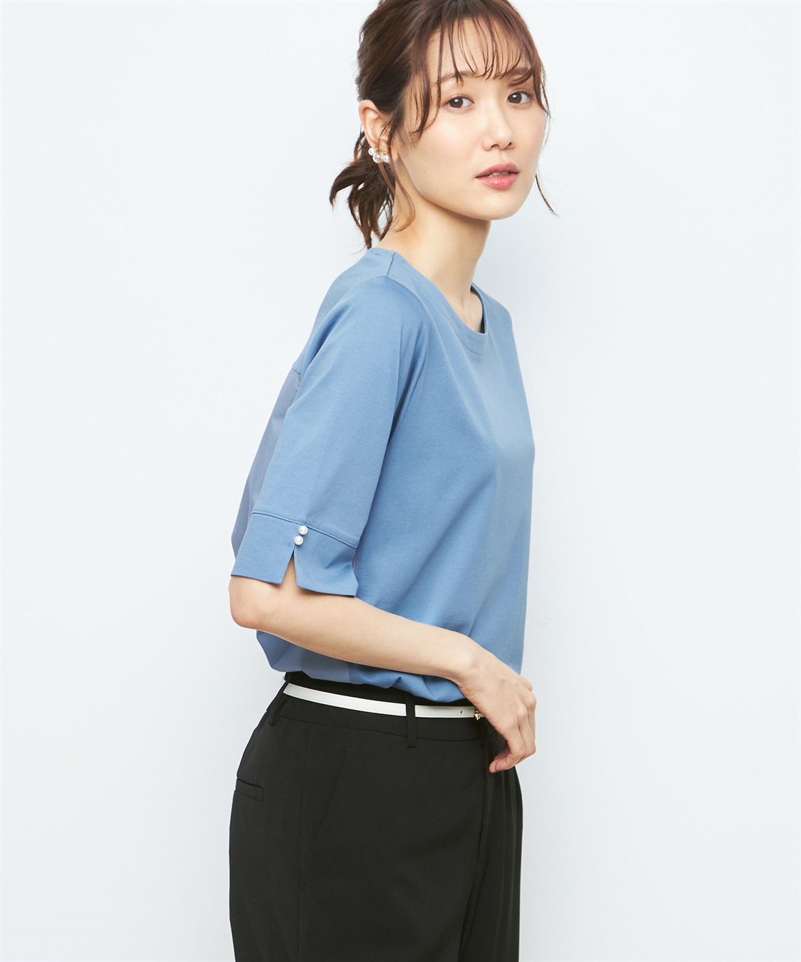 A/C DESIGN BY ALPHA CUBIC バックタックTシャツ_variation_2