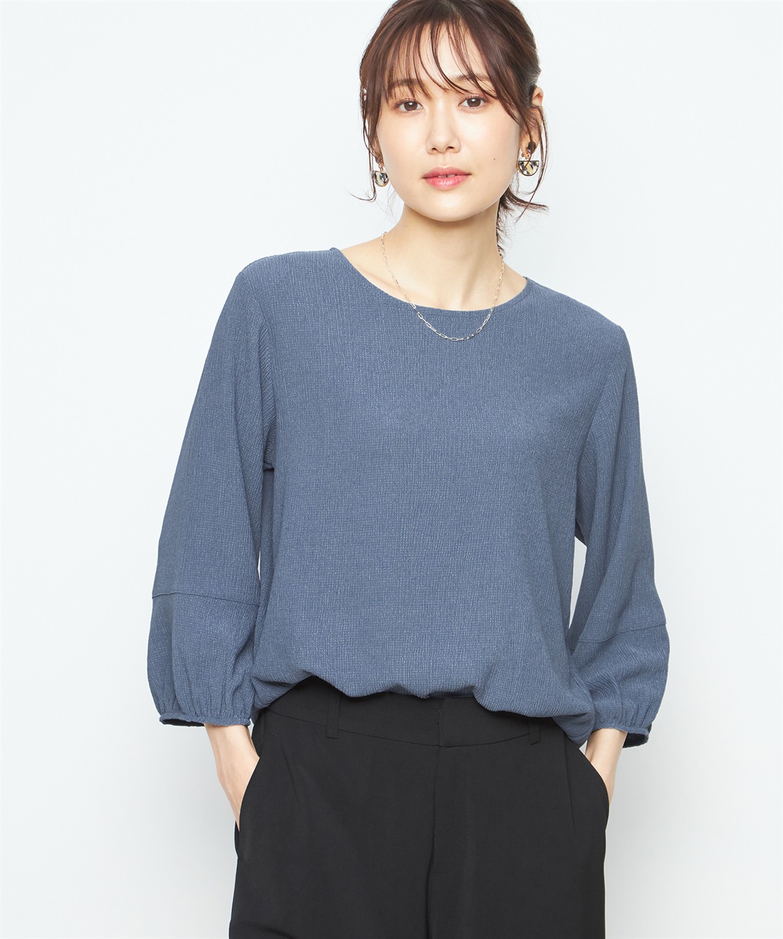 A/C DESIGN BY ALPHA CUBIC クルーネックプルオーバー_variation_3