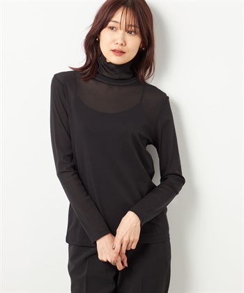 A/C DESIGN BY ALPHA CUBIC メローハイネックカットソー_variationthumb_2