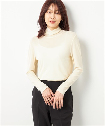 A/C DESIGN BY ALPHA CUBIC メローハイネックカットソー_variationthumb_3