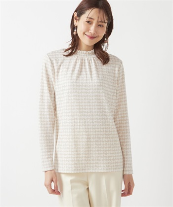 A/C DESIGN BY ALPHA CUBIC プリント裏起毛プルオーバー_variationthumb_1