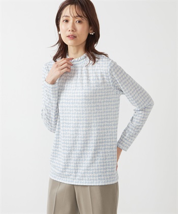 A/C DESIGN BY ALPHA CUBIC プリント裏起毛プルオーバー_variationthumb_3