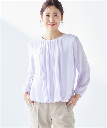 美品！アルベロベロ ブラウス フリーサイズ ☆ プラスサイズ】スクエアあきフリル五分袖ブラウス