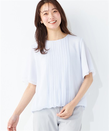 A/C DESIGN BY ALPHA CUBIC プリーツブラウス_variationthumb_3