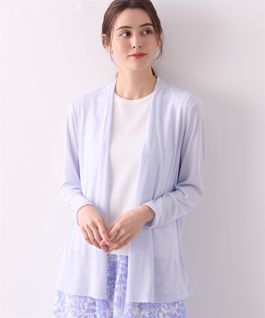 A/C DESIGN BY ALPHA CUBIC フライスカーディガン_main