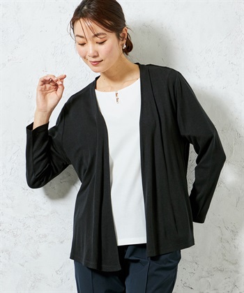 A/C DESIGN BY ALPHA CUBIC 【UVカット・冷感】ショートカーディガン_variationthumb_2