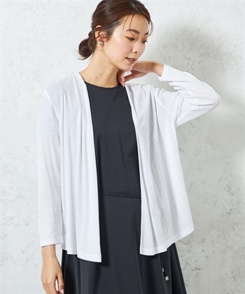A/C DESIGN BY ALPHA CUBIC 【UVカット・冷感】ショートカーディガン_variationthumb_3