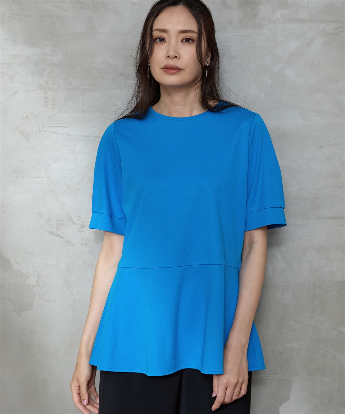 A/C DESIGN BY ALPHA CUBIC 【汗じみ防止・UVカット・冷感】ペブラムチュニック_main