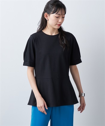 A/C DESIGN BY ALPHA CUBIC 【汗じみ防止・UVカット・冷感】ペブラムチュニック_variationthumb_1