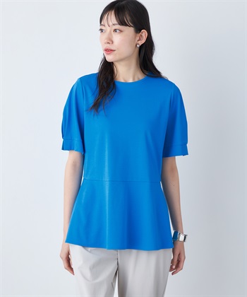 A/C DESIGN BY ALPHA CUBIC 【汗じみ防止・UVカット・冷感】ペブラムチュニック_variationthumb_3